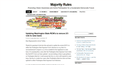 Desktop Screenshot of majorityrules.org